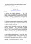 Research paper thumbnail of Análisis de la permanencia en el empleo de los trabajadores españoles durante el periodo 2007-2010