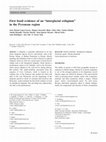 Research paper thumbnail of First fossil evidence of an “interglacial refugium” in the Pyrenean region