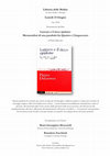 Research paper thumbnail of Book presentation of P. Delcorno, "Lazzaro e il ricco epulone: Metamorfosi di una parabola fra Quattro e Cinquecento" (Bologna: Il Mulino, 2014)