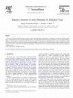 Research paper thumbnail of Selective attention in early Dementia of Alzheimer Type