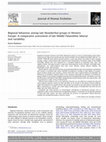 Research paper thumbnail of Regional behaviour among late Neanderthal groups in Western Europe: A comparative assessment of late Middle Palaeolithic bifacial tool variability (Journal of Human Evolution, 2013)