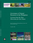 Research paper thumbnail of Governance of Natural Resources in the Philippines: Lessons from the Past, Directions for the Future