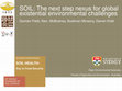 Research paper thumbnail of Soil: The next step nexus for global existential Environmental Challenges. 