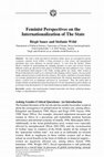 Research paper thumbnail of Feminist Perspectives on the Internationalization of the State