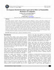 Research paper thumbnail of Development Hybrid Retardant Agent and its Effect on Flammability Resistance of Composites