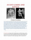 Research paper thumbnail of AVANT-GARDE AND KITSCH- Clement Greenberg