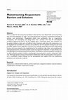 Research paper thumbnail of Mainstreaming Acupuncture: Barriers and Solutions