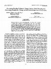 Research paper thumbnail of Preventing Reading Failure in Young Children With Phonological Processing Disabilities: Group and Individual Responses to Instruction_THE MORRIS CENTER