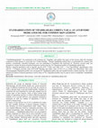 Research paper thumbnail of UNIQUE JOURNAL OF AYURVEDIC AND HERBAL MEDICINES Research Article STANDARDIZATION OF VIPADIKAHARA GHRITA TAILA: AN AYURVEDIC MEDICATED OIL FOR COMMON SKIN LESIONS