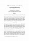 Research paper thumbnail of Collaborative immersive workspace through a shared augmented environment