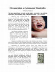 Research paper thumbnail of Circumcision as Attenuated Homicides