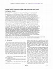 Research paper thumbnail of Seismic hazard in western Canada from GPS strain rates versus earthquake catalog