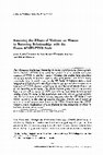 Research paper thumbnail of Assessing the effects of violence on women in battering relationships with the Keane MMPI-PTSD scale