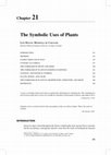 Research paper thumbnail of The Symbolic Uses of Plants