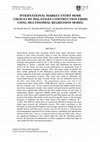 Research paper thumbnail of INTERNATIONAL MARKET ENTRY MODE CHOICES BY MALAYSIAN CONSTRUCTION FIRMS USING MULTINOMIAL REGRESSION MODEL