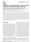 Research paper thumbnail of Angiotensin II increases mRNA levels of all TGF-b isoforms in quiescent and activated rat hepatic stellate cells