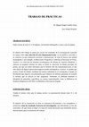 Research paper thumbnail of Trabajo de prácticas: INSTRUCCIONES DE USO (Arte Hispanoamericano)