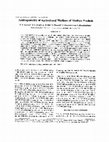 Research paper thumbnail of Anthropometry of agricultural workers of Madhya Pradesh