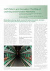 Research paper thumbnail of CAP Reform and Innovation: The Role of Learning and Innovation Networks