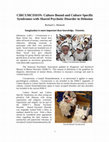 Research paper thumbnail of Circumcision: Culture Bound and Culture Specific Syndromes with Shared Psychotic Disorder in Delusion