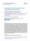 Research paper thumbnail of Mapping potential infiltration patterns using digital elevation model