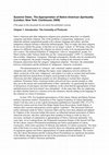 Research paper thumbnail of Appropriation of Native American Spirituality