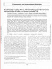 Research paper thumbnail of Supplementing Lactating Women with Pureed Papaya and Grated Carrots Improved Vitamin A Status in a Placebo-Controlled Trial1