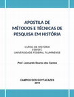 Research paper thumbnail of Apostila de Métodos de Pesquisa em História