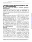 Research paper thumbnail of Prediction of HLA-DQ3.2ß Ligands: evidence of multiple registers in class II binding peptides