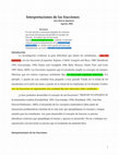 Research paper thumbnail of Interpretaciones de las fracciones