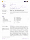 Research paper thumbnail of Patterns and processes in crop domestication: an historical review and quantitative analysis of 203 global food crops