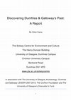 Research paper thumbnail of Discovering Dumfries and Galloway's Past: Solway Centre Working Papers 1