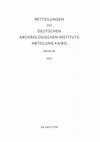 Research paper thumbnail of D. Polz, U. Rummel, I. Eichner, T. Beckh, Topographical Archaeology in Dra' Abu el-Naga. Three Thousand Years of Cultural History, Mitteilungen des Deutschen Archäologischen Instituts Kairo 68, 2012, 115-134