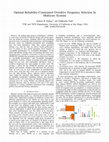 Research paper thumbnail of Optimal Reliability-Constrained Overdrive Frequency Selection in Multicore Systems