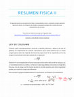 RESUMEN FISICA II Cover Page