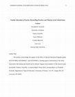 Research paper thumbnail of Kozleski, E. B., Gonzalez, T., Atkinson, L., Lacy, L., & Mruczek, C. (2013).  Teacher education in practice:  Reconciling contexts, practices, and theories.  European Journal of Special Needs Education, 28, 156-172.