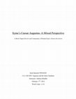 Research paper thumbnail of (3rd Year) Syme's Caesar Augustus: A Mixed Perspective A Book Chapter Review and Commentary of Roland Syme's Roman Revolution