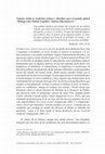 Research paper thumbnail of 'Visiones desde la tradición estética y filosófica para el mundo global' - diálogo entre Tamara Djermanovic y Rafael Argullol