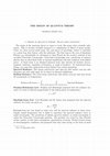 Research paper thumbnail of The origin of Quantum Theory