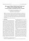 Research paper thumbnail of Silica-supported Thionyl Chloride-assisted Synthesis and Bioassay of Novel Tetrazinan-3-thione and 3-Oxo-pyrazolidine-4-carbonitrile Derivatives of Steroids