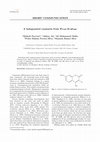 Research paper thumbnail of A halogenated coumarin from Ficus rumphii 	