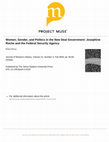 Research paper thumbnail of Women, Gender, and Politics in the New Deal Government: Josephine Roche and the Federal Security Agency