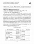 Research paper thumbnail of Observation on Electrocution of Flying Fox (Pteropus giganteus) In Andaman Islands and their conservation strategies. Journal of the Andaman Science Association 18(2): 213-215