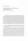 Research paper thumbnail of “Le confraternite nazionali “italiane” a Roma (secoli XVII-XVIII). Territori, devozioni, identità”, in Italia sacra. Le raccolte di vite dei santi e l’inventio delle regioni (secc. XV-XVIII), a cura di T. Caliò, M. Duranti, R. Michetti, Roma, Viella, 2013, p. 25-54