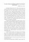 Research paper thumbnail of Escravidão e Liberalismo em José Bonifácio: possibilidades de uma abordagem de  história intelectual 