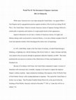 Research paper thumbnail of World War II: The Internment of Japanese Americans