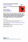 Research paper thumbnail of "Neil A. Burron, The New Democracy Wars: The Politics of North American Democracy Promotion in the Americas (Farnham, UK: Ashgate, 2012)” (Book Review), in: Journal of Latin American Studies 46: 2, 384-386.