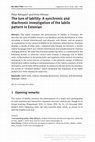 Research paper thumbnail of The lure of lability: A synchronic and diachronic investigation of the labile pattern in Estonian