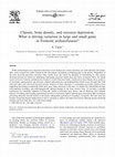 Research paper thumbnail of Climate, bone density, and resource depression: What is driving variation in large and small game in Fremont archaeofaunas