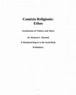 Research paper thumbnail of Comixio Religionis Ethos